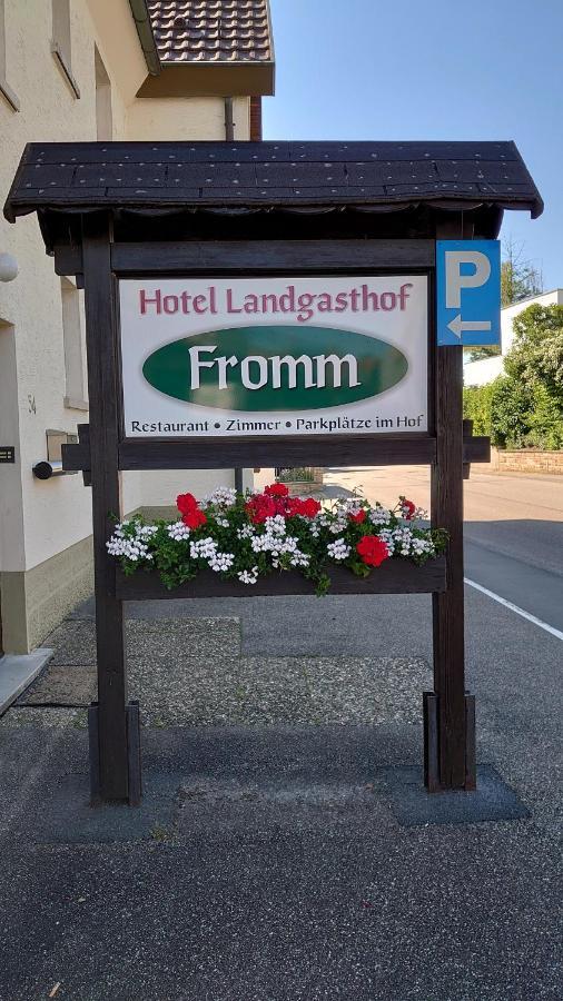 Hotel Landgasthof Fromm Untergruppenbach Kültér fotó